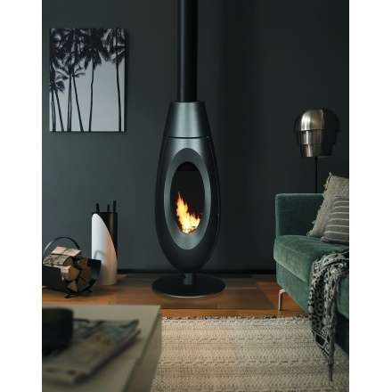 Печь-камин Invicta OVATIO в интерьере Амазонка бай фото в Орше