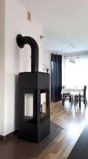 Купить Печь-камин Kratki THOR 8 View стальной в интерьере в Орше Амазонка бай фото в Орше