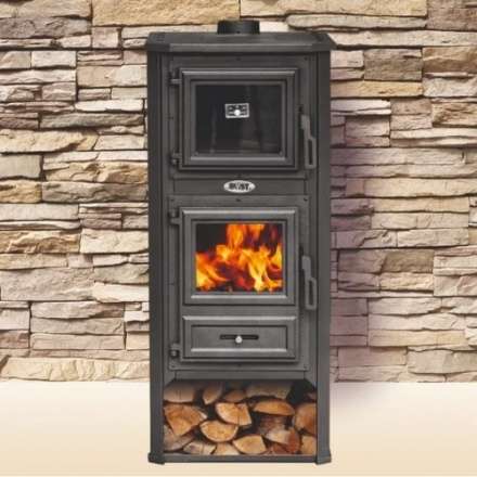 Печь-камин с духовкой Blist Ambasador R фото в Орше