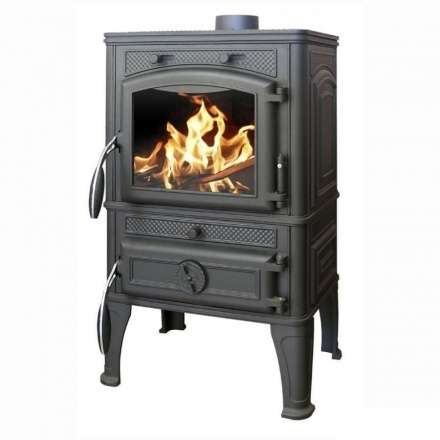 Печь-камин Guca LAVA THERMO из чугуна с водяным контуром фото в Орше