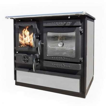 Печь-камин Guca GULIVER THERMO STONE с плитой и водяным контуром Амазонка бай фото в Орше