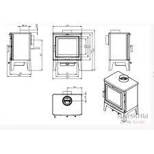 Купить Печь-камин NORDflam Ivory в Орше Амазонка бай фото в Орше