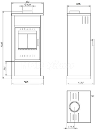 Купить Печь-камин NORDflam Pireus в Орше Амазонка бай фото в Орше