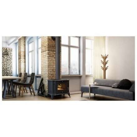 Купить Печь-камин Kratki Koza K9 в интерьере в Орше Амазонка бай фото в Орше
