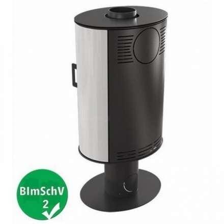 Купить Печь-камин Kratki KOZA/AB/S/N/KAFEL/BIALY (кафель белый) в интерьере в Орше Амазонка бай фото в Орше