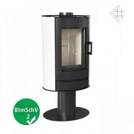 Печь-камин Kratki KOZA/AB/S/N/KAFEL/BIALY (кафель белый) Амазонка бай фото в Орше