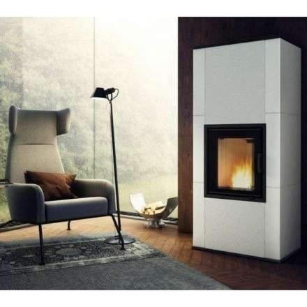 Купить кафельный печь камин Kratki NADIA KAFEL B RYFEL в интерьере Амазонка бай фото в Орше