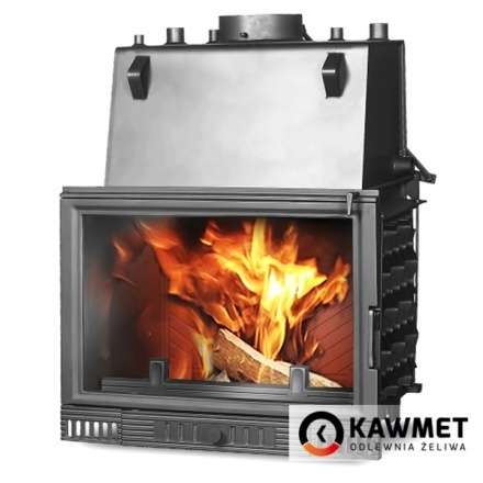 Каминная топка Kawmet W1CO 18,7 кВт с водяным контуром в Орше