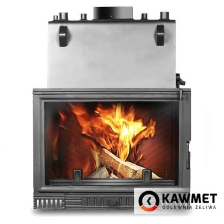 Каминная топка Kawmet W1CO 18,7 кВт с водяным контуром Амазонка бай фото в Орше