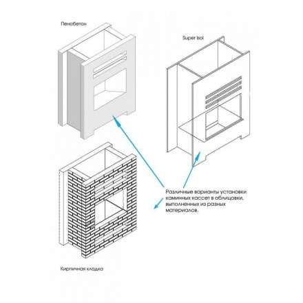 Каминная топка Lotus H570 в Орше
