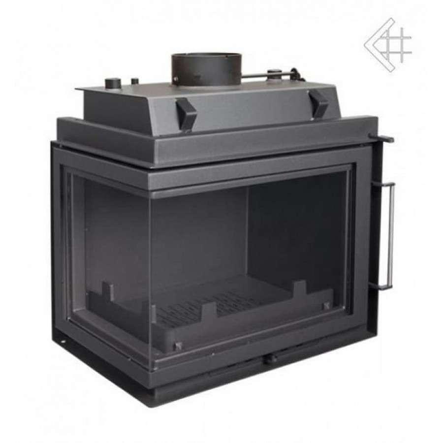 Каминная топка Kratki Maja/PW/BL/12/BS/W (угловое стекло слева, змеевик) Амазонка бай фото в Орше