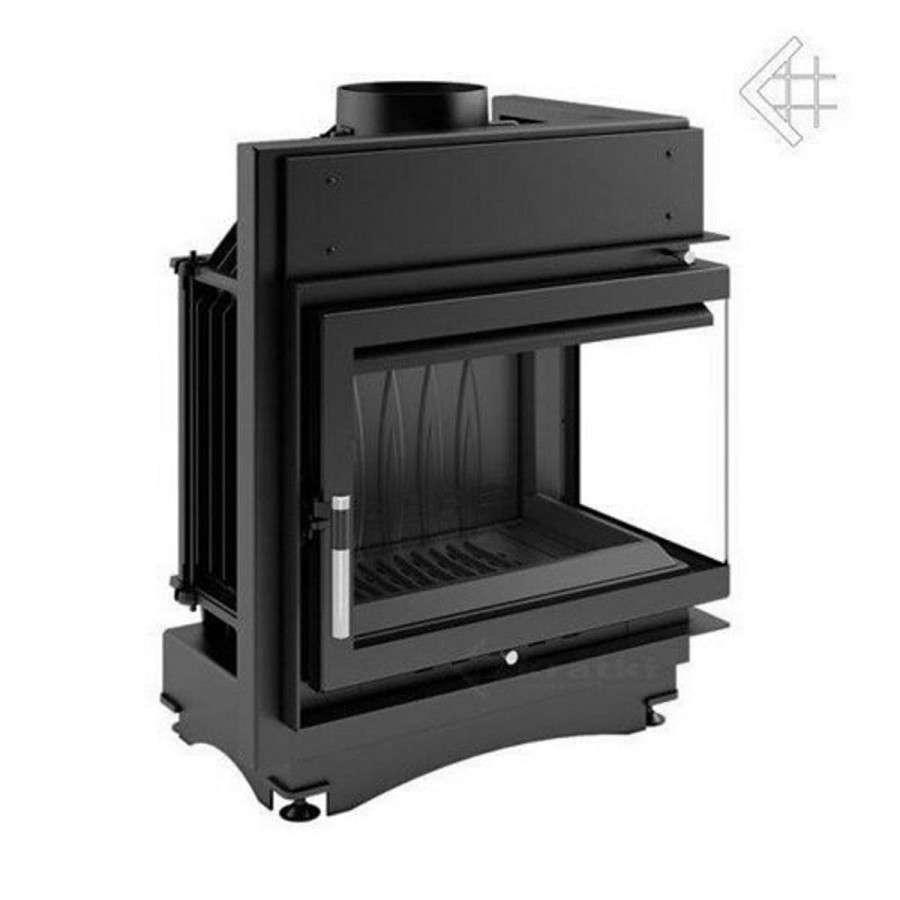 Каминная топка Kratki Maja/P/BS (угловое стекло справа) Амазонка бай фото в Орше