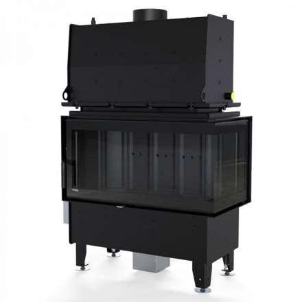 Каминная топка Defro Home RIVA ME BL SHORT угловая, с водяным контуром в Орше