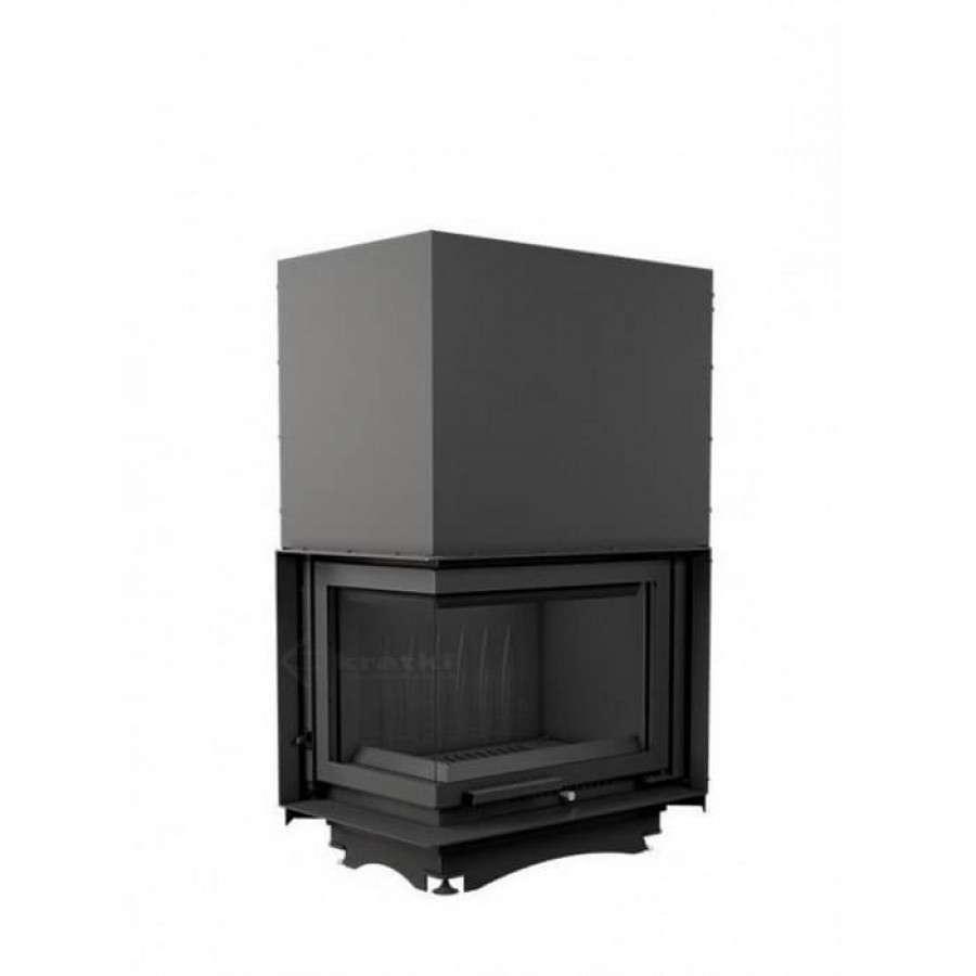 Каминная топка Kratki Maja/L/BS/G (угловое стекло слева, гильотина) Амазонка бай фото в Орше