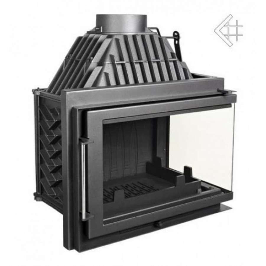 Каминная топка Kratki Zuzia/P/BS (угловое стекло справа) Амазонка бай фото в Орше