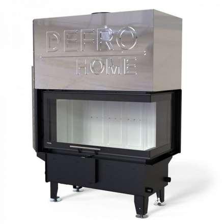 Каминная топка DEFRO HOME RIVA ME BL G SHORT угловая с водяным контуром и подъемом стекла вверх в Орше