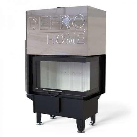Каминная топка DEFRO HOME RIVA SM BL G SHORT угловая с водяным контуром и подъемом стекла вверх в Орше