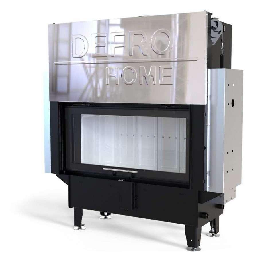 Каминная топка Defro Home RIVA LA G SHORT с водяным контуром и подъемом стекла вверх Амазонка бай фото в Орше