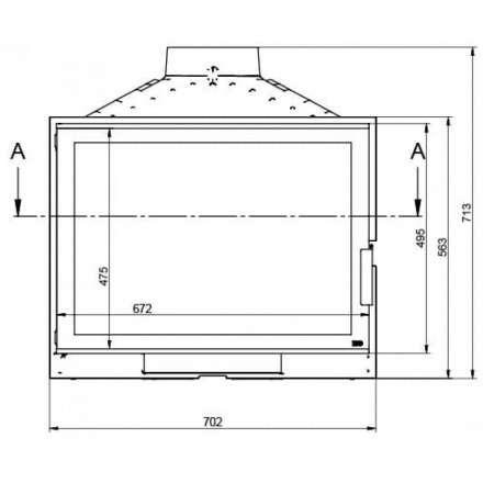 Каминная топка KFD ECO iMAX 14 в Орше