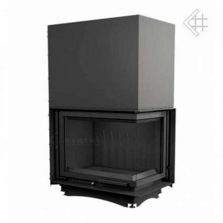 Каминная топка Kratki Amelia/P/BS/G (угловое стекло справа, гильотина) в Орше