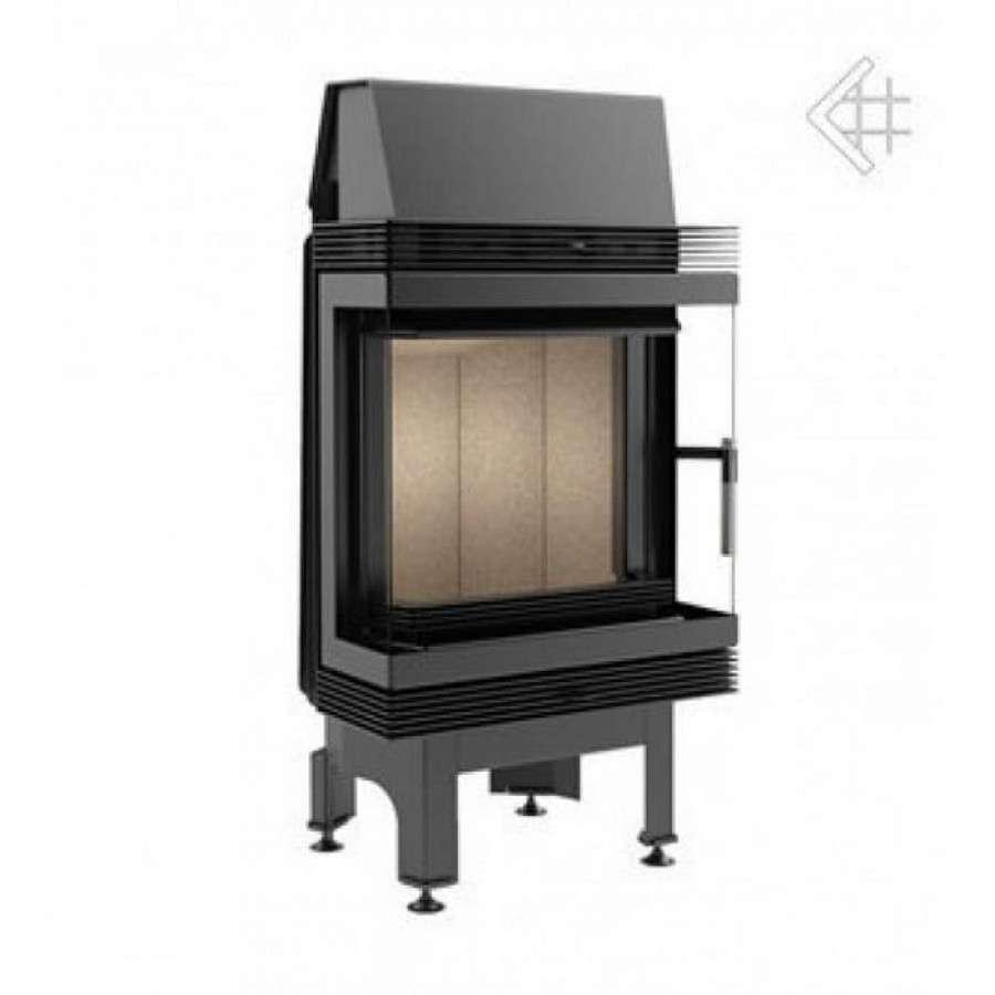 Каминная топка Kratki Blanka LP/BS (угловое стекло слева-справа) Амазонка бай фото в Орше