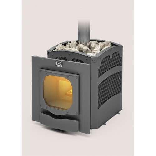 Печь для бани Теплодар Былина-сетка-18Ч Панорама (1.1) Амазонка бай фото в Орше