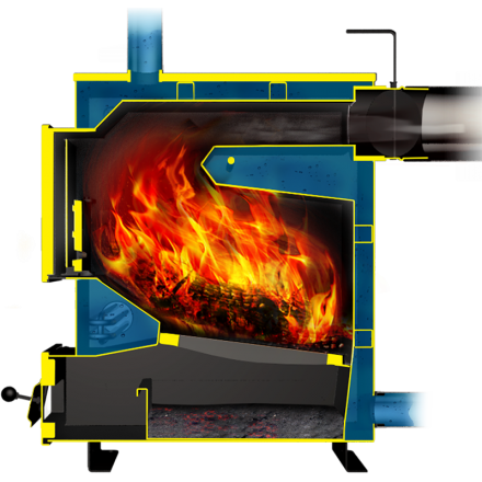 Твердотопливный котел Теплодар Куппер Практик-8 (2018) Амазонка бай фото в Орше