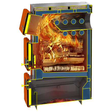 Твердотопливный котел Теплодар Куппер ПРО-16 (2.0) Амазонка бай фото в Орше