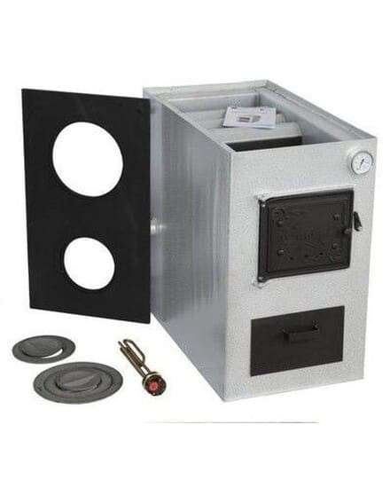 Котел твердотопливный стальной Сибирь КВО 20 Амазонка бай фото в Орше