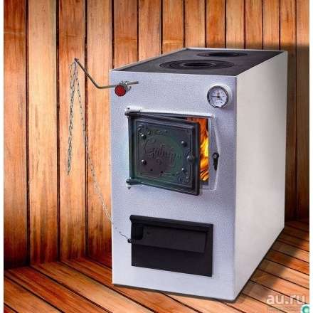 Котел твердотопливный стальной Сибирь КВО 20 Амазонка бай фото в Орше
