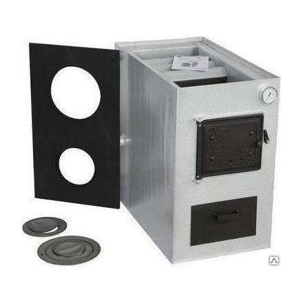 Котел твердотопливный стальной Сибирь КВО 12 Амазонка бай фото в Орше