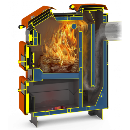 Твердотопливный котел Теплодар Куппер Эксперт 22 (2.0) Амазонка бай фото в Орше