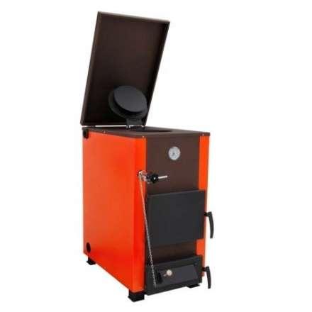 Котел твердотопливный стальной Сибирь-GEFEST КВО 30 ТЭ Амазонка бай фото в Орше