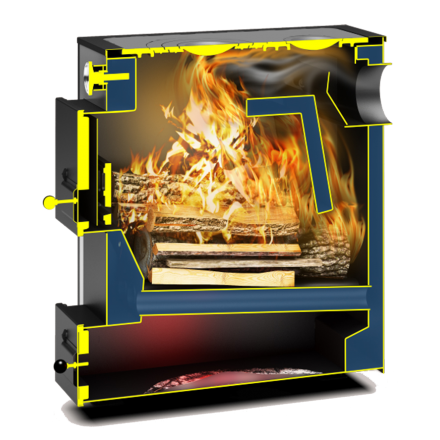 Твердотопливный котел Теплодар Куппер Практик 16 В Амазонка бай фото в Орше