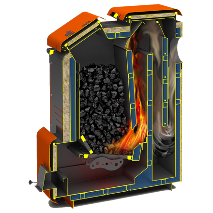 Твердотопливный котел Теплодар Куппер Мега 20 Амазонка бай фото в Орше