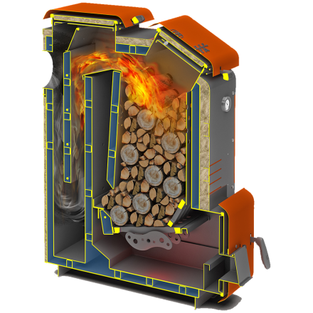 Твердотопливный котел Теплодар Куппер Мега 20 Амазонка бай фото в Орше