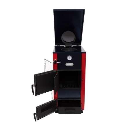 Котел твердотопливный стальной Сибирь-GEFEST КВО 40 ТЭ Амазонка бай фото в Орше