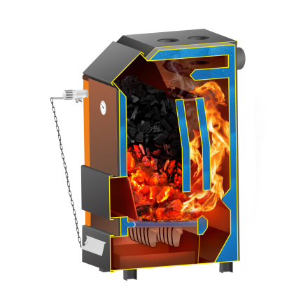 Котел отопительный длительного горения «Магнум-20» Амазонка бай фото в Орше