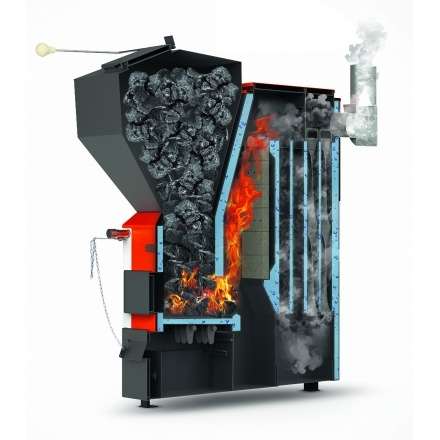 Автоматический котел длительного горения «АТУМ 55» в Орше