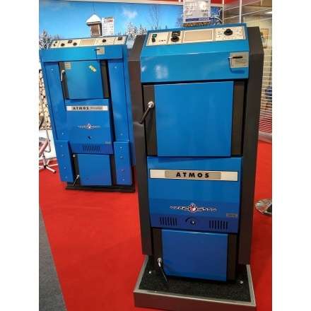 Твердотопливный котёл Atmos DC 32 S с горелкой и бункером Амазонка бай фото в Орше