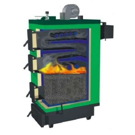 Твердотопливный котел SAS UWT 58 с автоматикой в Орше