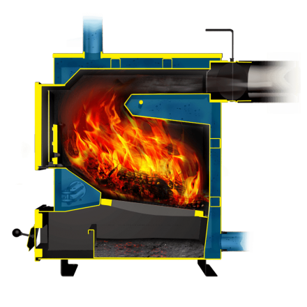 Твердотопливный котел Теплодар Куппер Практик 8 Амазонка бай фото в Орше