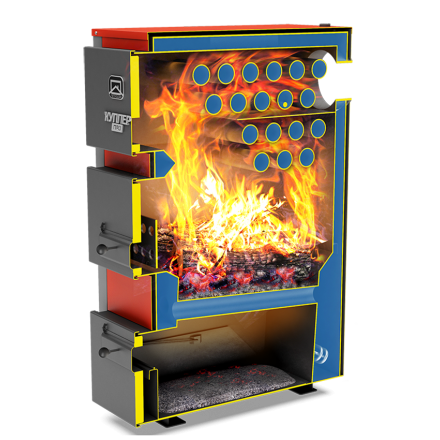 Твердотопливный котел Теплодар Куппер ПРО-36 (2018) Амазонка бай фото в Орше