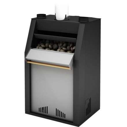 Стальная печь-камин Теплодар Сиеста 20 фото в Орше