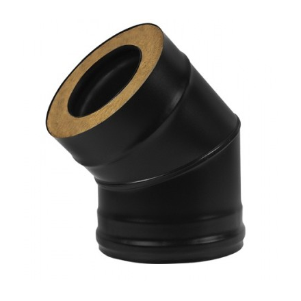 Сэндвич-отвод 45° Black Везувий купить в Орше