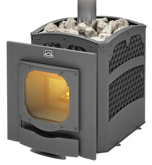 Печь для бани Теплодар Былина-Сетка-24 Ч Панорама (1.1) (без дверцы) Амазонка бай фото в Орше