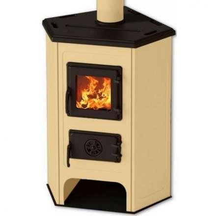 Печь-камин MBS Corner кремовый фото Печь-камин MBS Corner кремовый купить в Орше