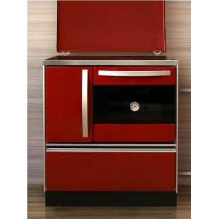 Плита на дровах MBS Royal 720 Plus P (с крышкой) красная в Орше