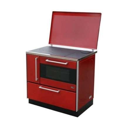 Плита на дровах MBS Royal 720 Plus P (с крышкой) красная Амазонка бай фото в Орше