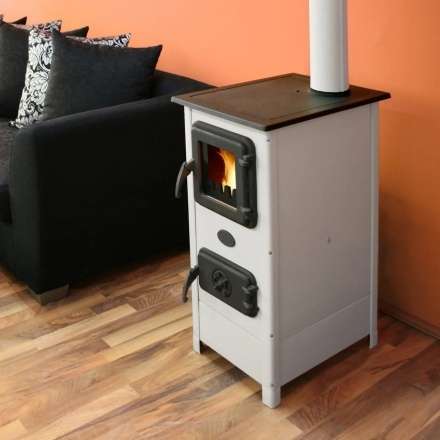 Печь-камин MBS Hera Plus белый в Орше